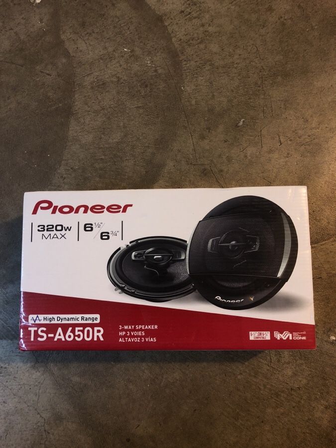 Brand new Pioneer TS-A650R Car Speakers 6.5 inches