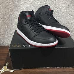 Jordan Access Black/Gym Red White