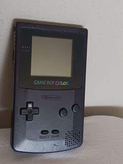 Nintendo gameboy color purple for parts or repair
