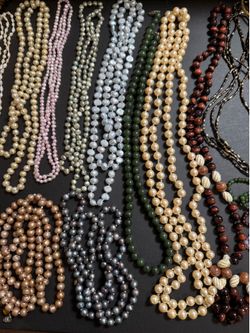 Vintage freshwater pearls and costume jewelry (estate)