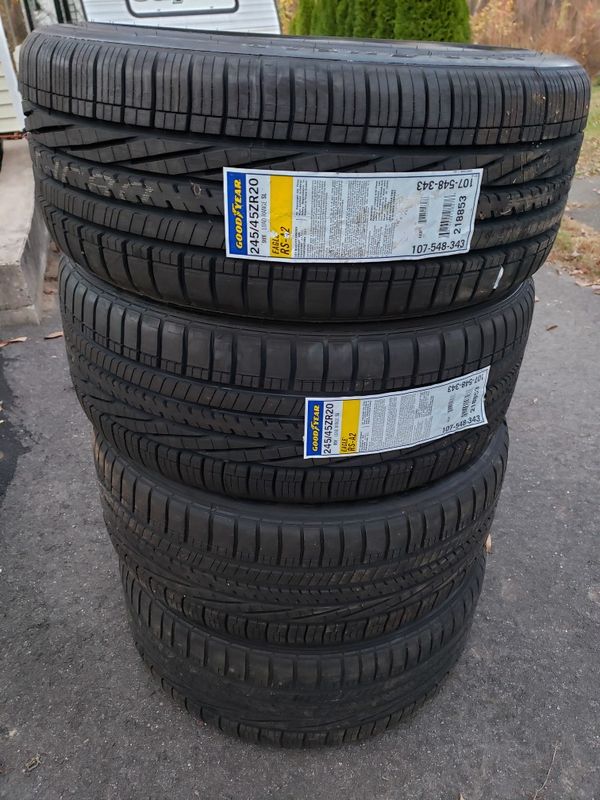 Goodyear Eagle RSA2 245/45ZR20 Tires 20" for Sale in Windsor Locks, CT