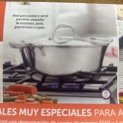 Cazuela De 6 Qt Tri Ply Princess House Nueva En Caja Precio Firme 140