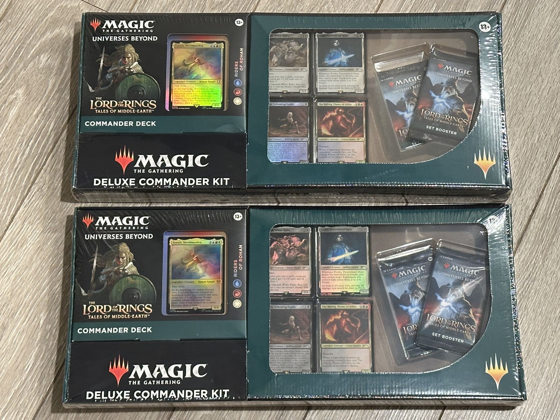Magic The Gathering Lord Of The Rings Deluxe Commander Set