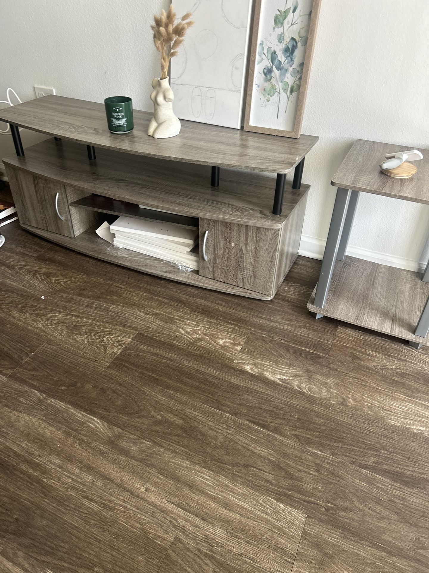 Modern Living Room Furniture Set – TV Stand, Bookshelf, Coffee Table