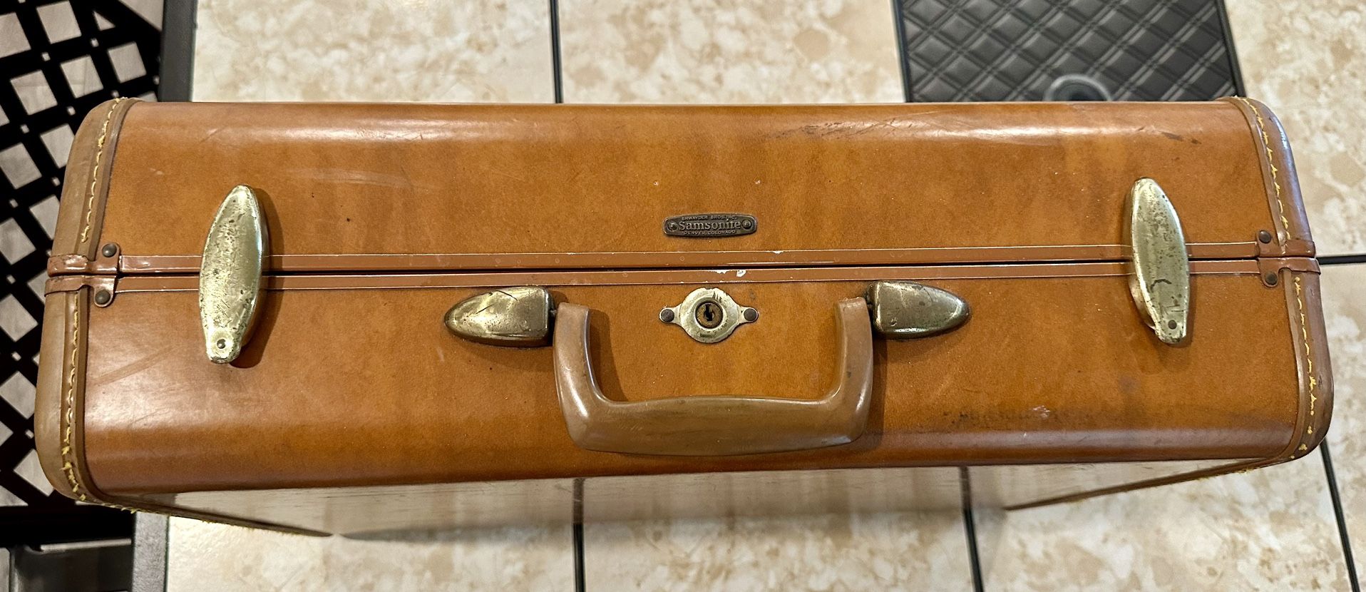 Vintage Samsonite suitcase