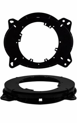 Metra 82-8147 6" to 6 3/4" Speaker Adapter for Select 2002-2025 Toyota and Lexus Vehicles Factory Opening Mounting Plates, Aftermarket Sound Upgrade,