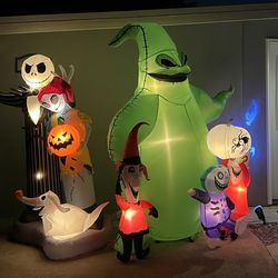 Two Inflatable Decorations