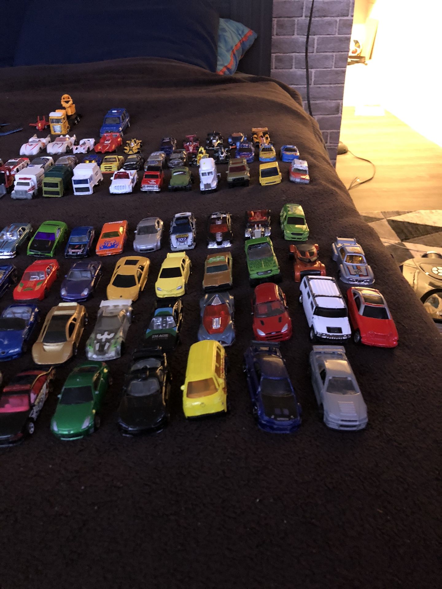 Toy cars, planes, trucks