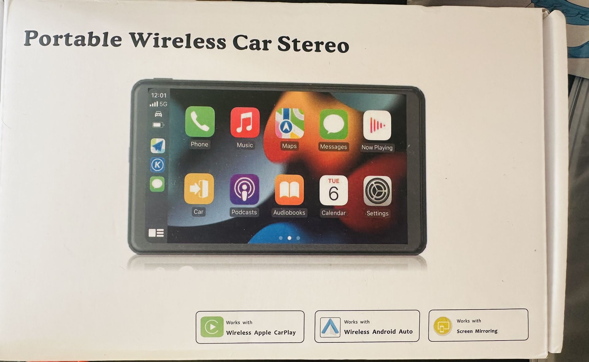 portable Wireless Car Stereo