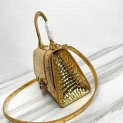 Golden Elegant Handbag