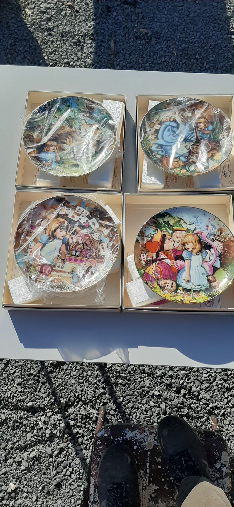 Alice in Wonderland Collectible Plates