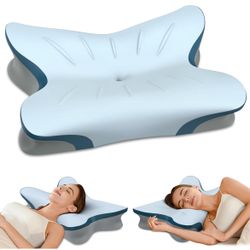 🦋 Ergonomic Butterfly Pillow for Comfort & Support 🌙