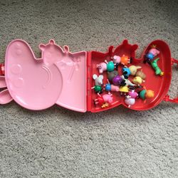 Peppa Pig Characters and Storage Box