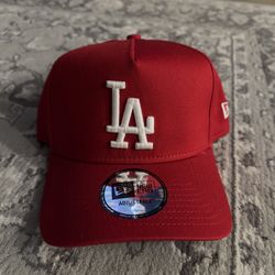 Red LA SnapBack 
