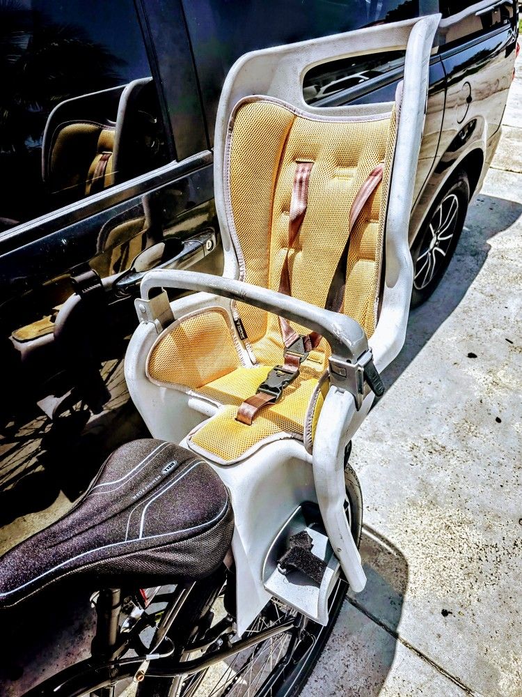 Bycicle Child Seat And Rack