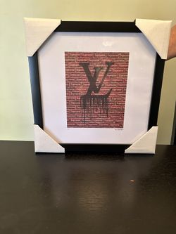LV framed picture