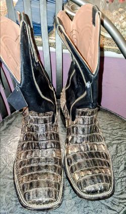 Mens Cody James Tillman Hornback Caiman Size 10