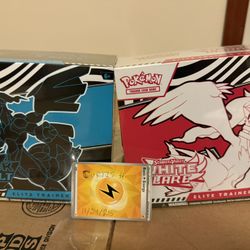 Pokemon White Flare Black Bolt ETB