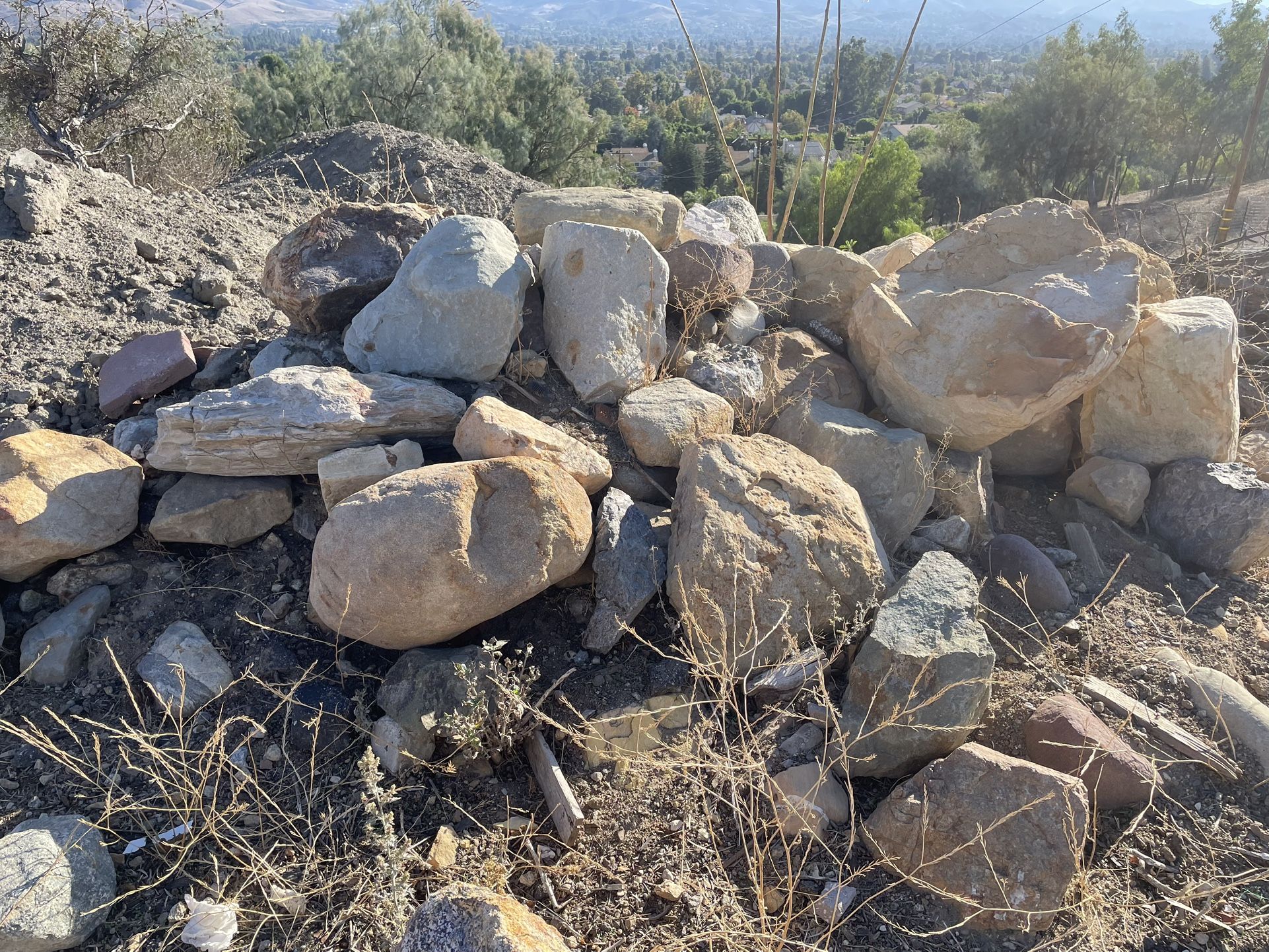 Different Size Boulders / Landscaping Rocks Some Are 24 Inches 18 Inches 15 Inches