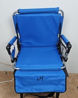 Northwest Territory Stadium Blue Arm Chair Foldable