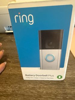 New Ring camera