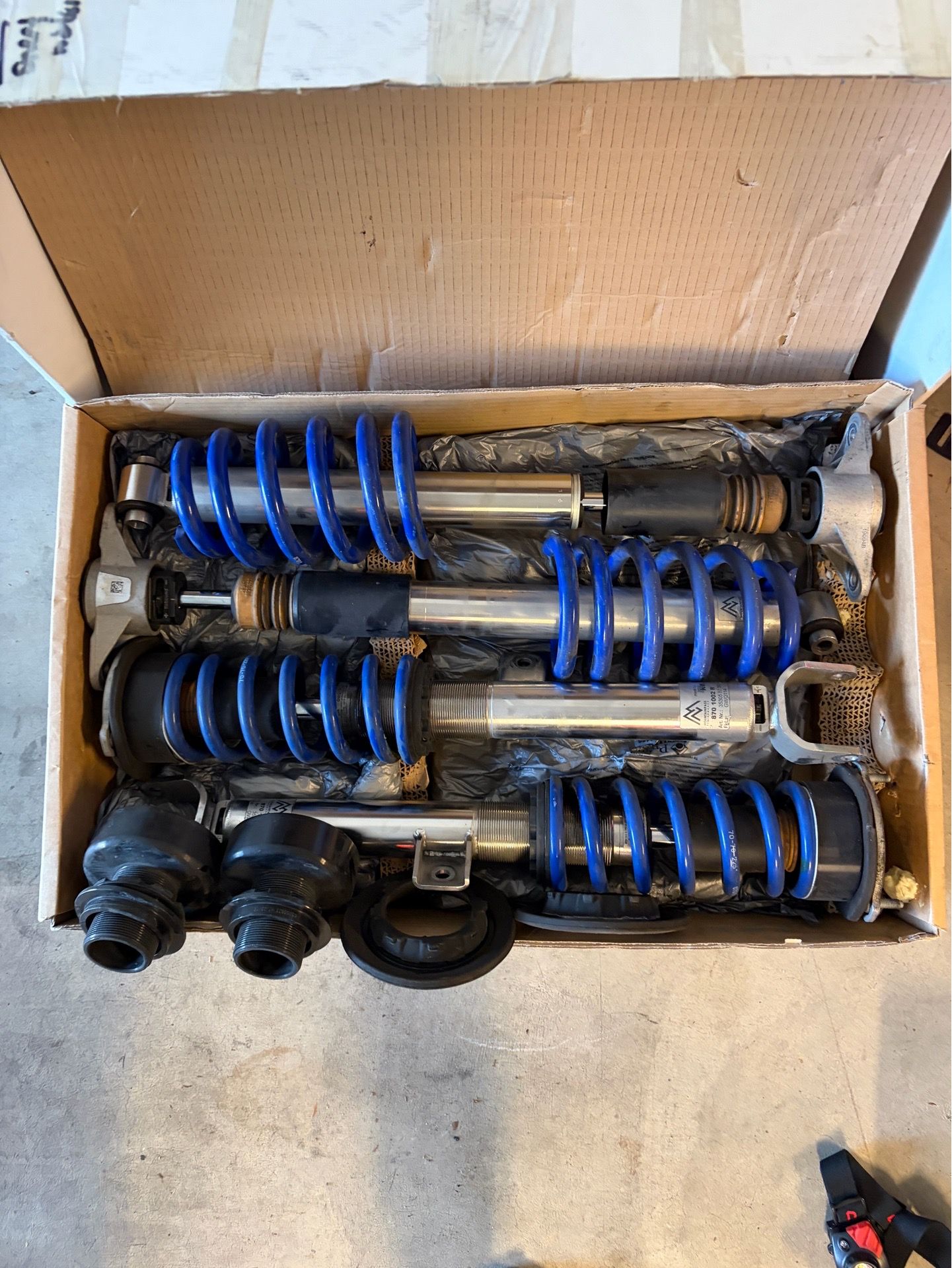 MPP mountain pass performance Tesla RWD model 3 sport Coilovers springs and shocks lowering