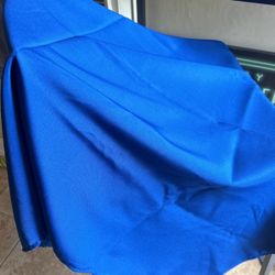 Table Cloths. Blue Color.  Size 72x54. Qty 12 