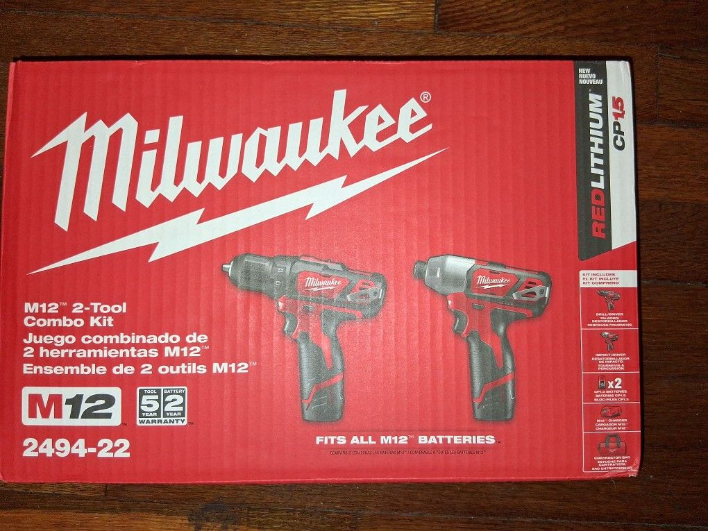 Milwaukee  M13 2-TOOL COMBO KT