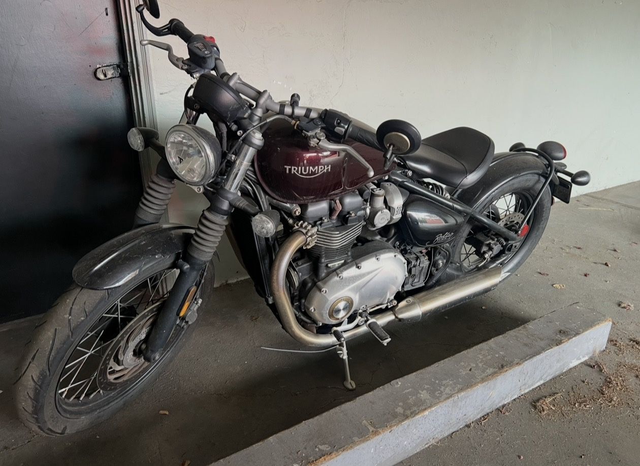 2018 Triumph Bonnevile Bobber 1200cc