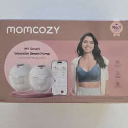Momcozy M5 Wearable Breast Pump Set – New Sealed