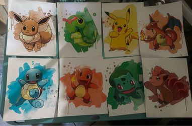 Pokemon prints all for $5