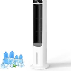 Portable AC with Remote Adjustable Temperature Timer White AC Unit for Indoor