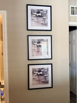 Set of 3 photo frames