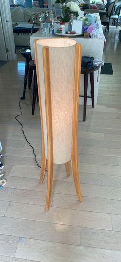 Scandinavian floor lamp 4 ft tall