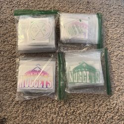 Homemade Denver Nuggets Stickers 