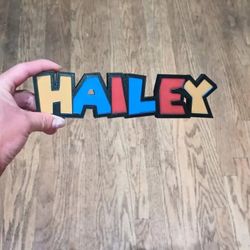 Personalized 3D Printed Name Signs!!