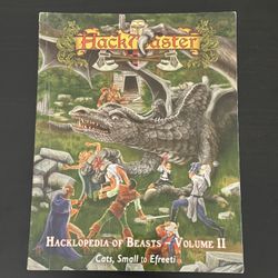 HackMaster 4th Edition Hacklopedia of Beasts Vol. II (VG) Kenzer, 2001