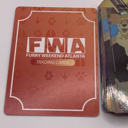 FWA Furry Weekend Atlanta 23 Cards Full Set