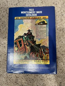 1922 Montgomery Wards catalog