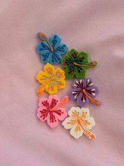 59 piece Resin Plumeria Embellishments, Cellphone Case Crafts