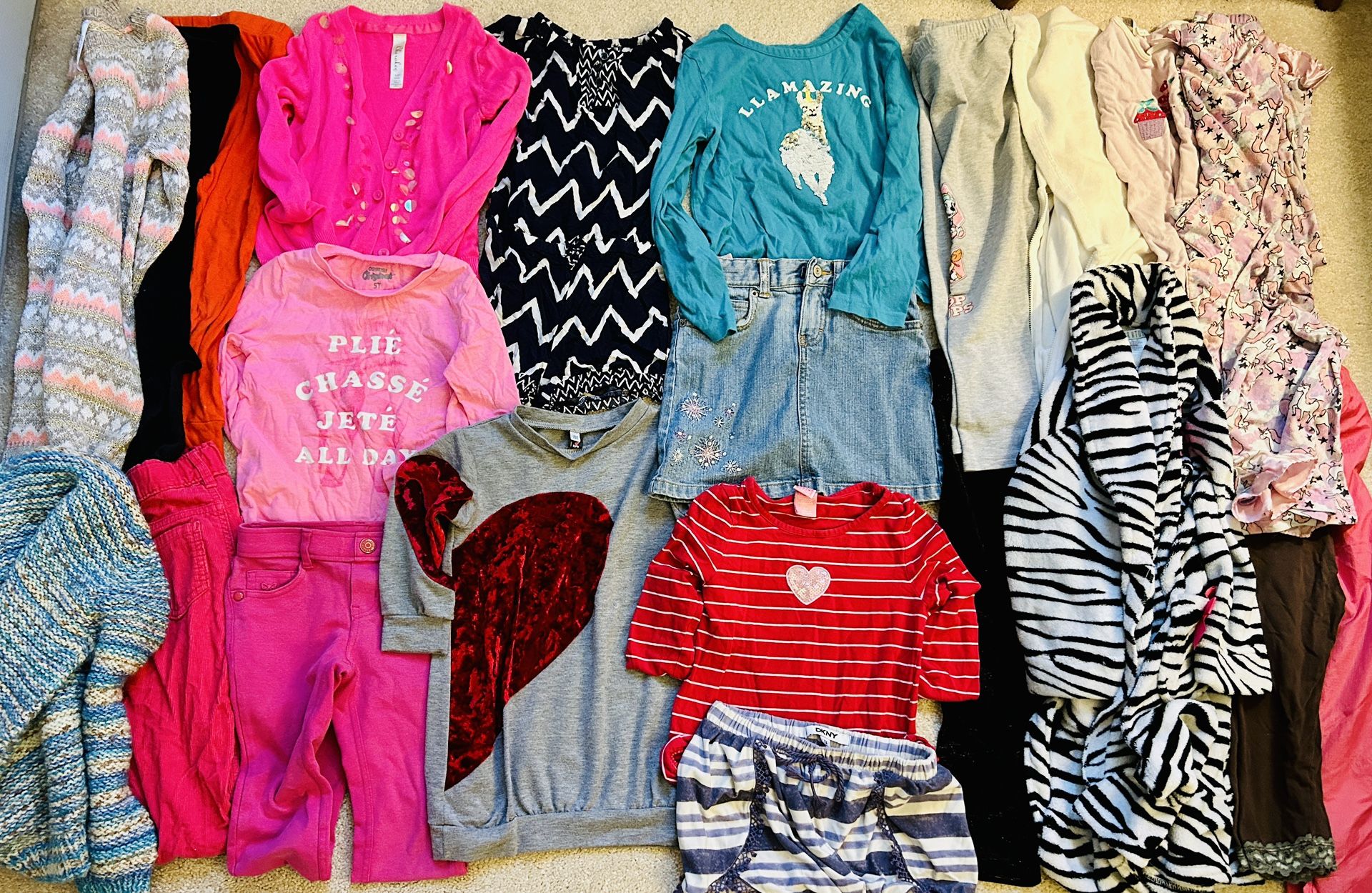 Girls Clothes Size 5 (23 pieces)