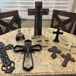 9 Rustic Crosses