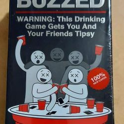 NEW! Buzzed Tipsy Card Game