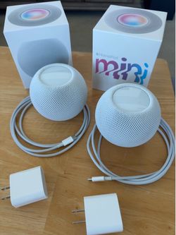 Two (2) Apple HomePod Minis, Excellent Condition
