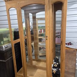 Oak China Cabinet