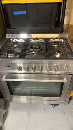5 burner gas stove/oven