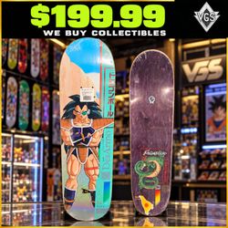 Primitive x Dragonball Z Wade Desarmo Raditz Skateboard Deck Size 8.5"