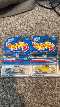 Hot wheels 56’ flashsider trucks