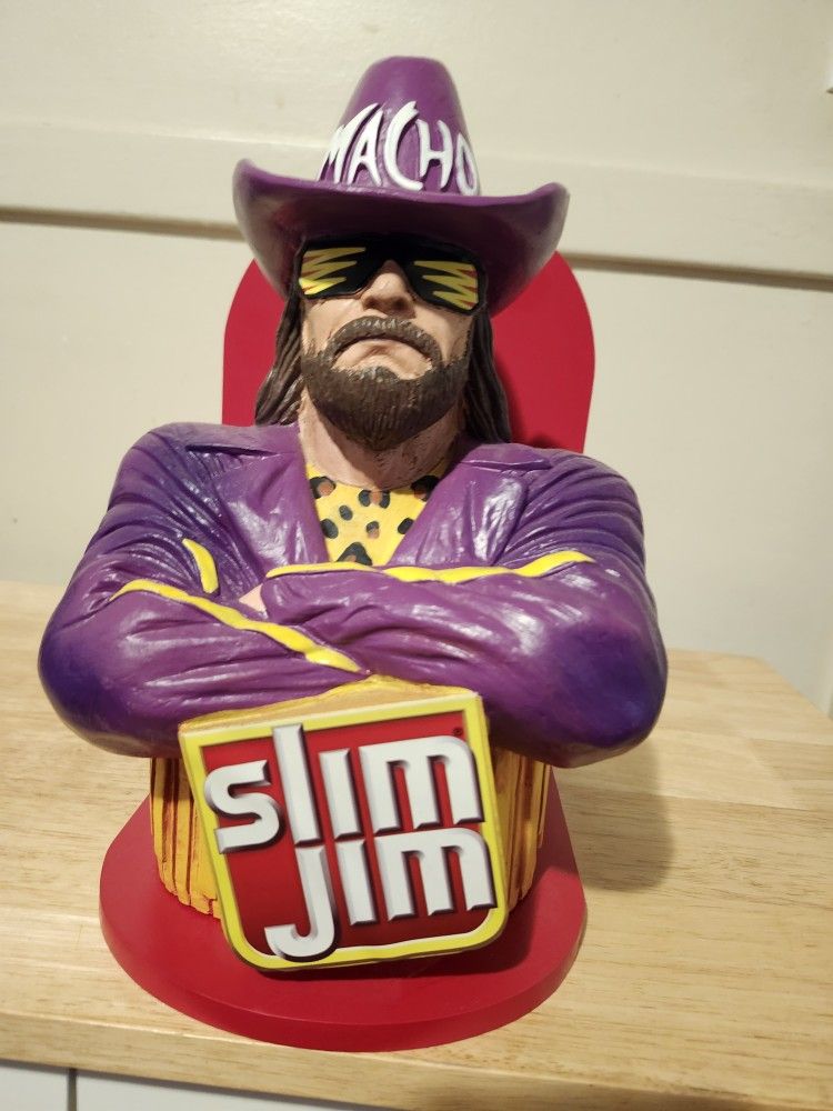 Collectable Randy Savage "Macho Man" Slim Jim Holder