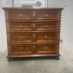 Antique-Style Wood Chest of Drawers